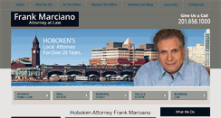 Desktop Screenshot of hobokenattorney.com